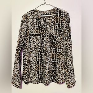Zara basic blouse